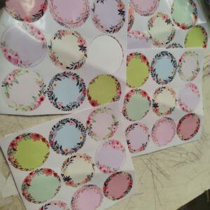 Multi Thank You Themed Sticker Pack Of 54