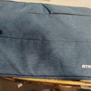 Teal Strapless Laptop Sleeve With Pouch Case Cover For With Handle