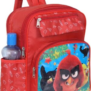 Angry Bird Printed Red Backpack