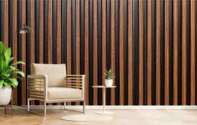 Brown And Black Wooden Print Wallpaper 15Mtr