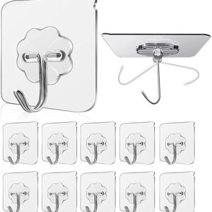 Adhesive Hooks Kitchen Wall Hooks Heavy Duty Pack Of 25