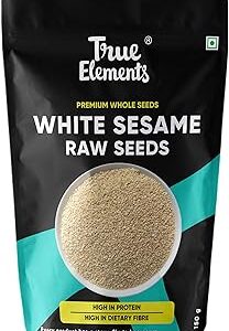 True Elements Raw White Sesame Seeds 150Gm