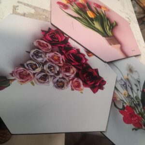 3 Pcs Wall Art Painting Multicolour