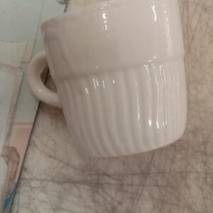 White Ceramic Tea Cup