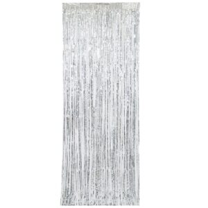 Silver Foil Fringe Decoration Curtain