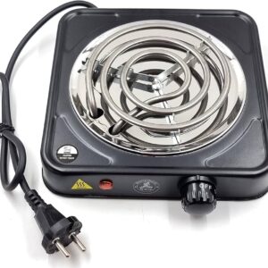 Electric Cooking Heater 1000 W Black