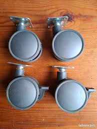 Black Wheels 4 Pcs For Table