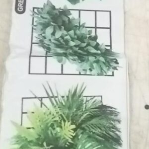 Green Color Leaf Printed Tile Sticker 1Point15 Meter