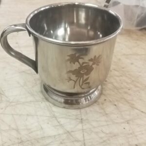 Stainless Steel Flower Design Cup
