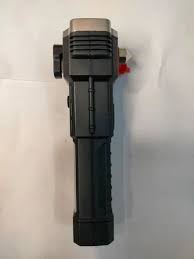 Black Colour Led Hand Torch With Cable