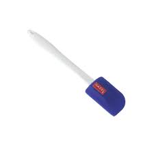 Hazel Big Silicone Spatula Plastic Handle Blue