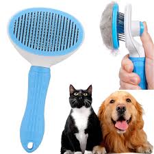 Organic Dog Comb Flea Comb Sky Colour