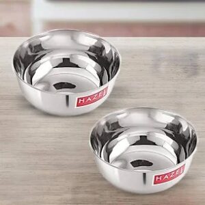 Stainless Steel Bowl Set Of 2