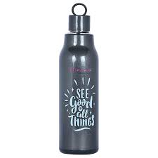 Trueware Aspire Assorted Insulated Water Bottle Black Colour 800Ml