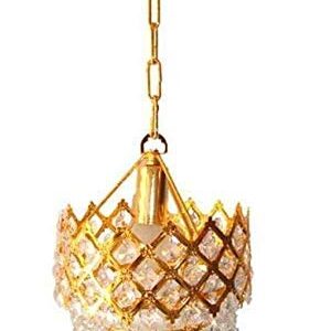 Antique Style Round Jhoomer Light For Home Decoration Golden