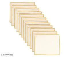 Set Of 10 Saree Bags Saree Cover Set Transparent Storage Bags Gold Color