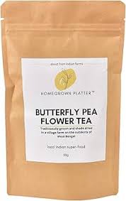 Homegrown Pea Flower Tea 50G Skin Glow Weight Loss Iced Tea Lemonades Mocktails Caffeine