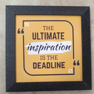 Motivational Quotes Painting 14 X 11 Inch