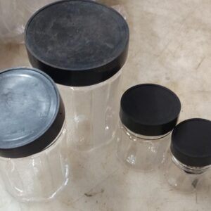 Transparent Kitchen Storage Container Pack Of 4