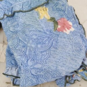 Blue Color Printed Pillow Cover Set