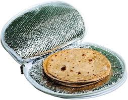 Hot Roti Cover For Lunch Box White