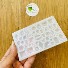 Silicone Stud Mould For Making Jewelry Such As Pendants And Earrings