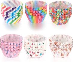 Hazel Paper Muffin Mould Multicolor 100 Pcs