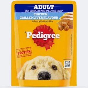 Pedigree Adult Dog Food In Chicken Grilled Liver Loaf Flavour 70Gm