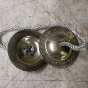 Pure Brass Manjira Pair For Pooja Bhajan