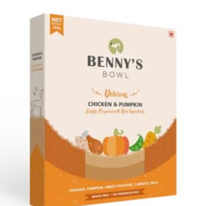 Benny Bowl Chicken Pumpkin Wet Dog Food 100G