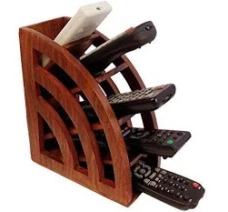 Wooden Remote Holder Stand