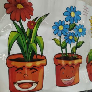 Printed Ceramic Planter Pot Poster