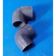 Pvc 90 Degree Single Elbow 63Mm Gray Colour Pack Of 2