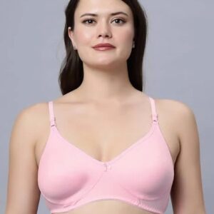 Womens Non Padded Bra Pink Size 32