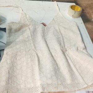 Ni Nishorama Women Chikankari Hans Kurti Cream Colour Size Xxl