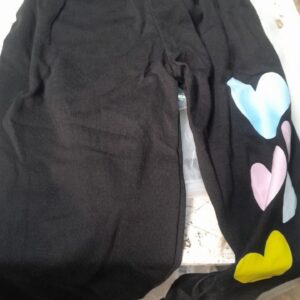 2 To 3 Years Girls Printed Leggings Black