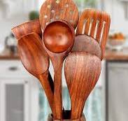 Premium Sheesham Wood Spoon Set Of 6