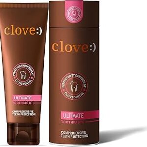 Clove Ultimate Toothpaste Active Freshness Free Dental Consultation Mint 100 Gms