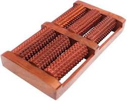 Wooden Massager Roller Body Stress Acupressure Acupuncture Foot Massage