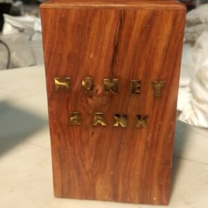 Wooden Money Saving Box