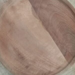 Wooden Brown Round Runad