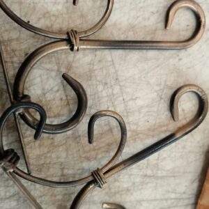 Brass Gold Metallic Hanger 2Pcs