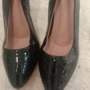 Black High .ed Toe Heels Bellies For Women Size 6