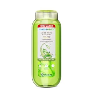Mamaearth Aloe Vera Moisturizing Body Wash With Aloe Vera Calming Jasmine Scent For Soft Soothed Skin 275 Ml