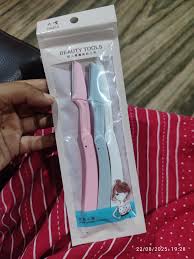 Gse Foldable Eyebrow Painless Facial Hair Remover Razor Travel Friendly Stainless Steel Blade