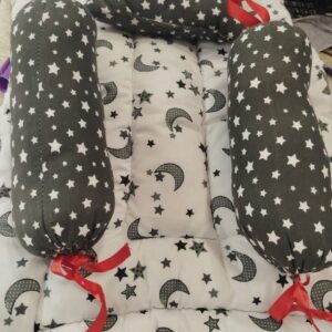 Grey And White Kids Bedding Set