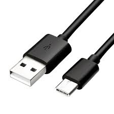 Black Colour C Type Data Cable