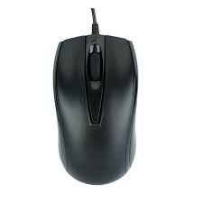 Black Plastic Quantum 3D Optical Mouse