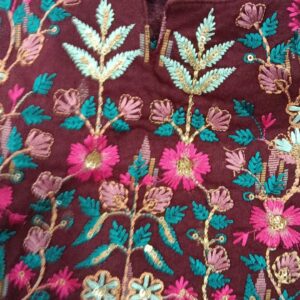 Women Dress Color Purple Size L