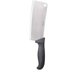 Black Handle Sharp Stainless Steel Meat Knife